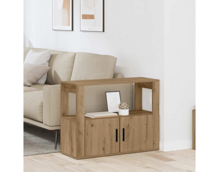 Sonata H Служебен шкаф дъб артизан 80 x 30 x 60 cm Инженерно дърво