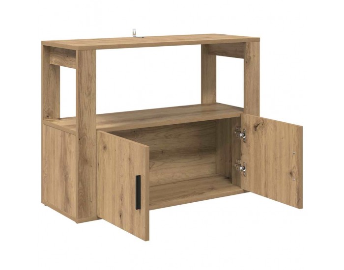 Sonata H Служебен шкаф дъб артизан 80 x 30 x 60 cm Инженерно дърво