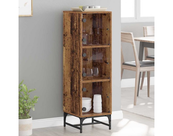 Sonata H Висок шкаф Старо дърво 35 x 37 x 117 см Инженерно дърво