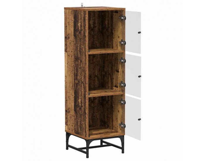 Sonata H Висок шкаф Старо дърво 35 x 37 x 117 см Инженерно дърво