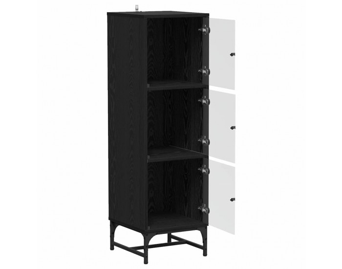 Sonata H Висок шкаф Черен дъб 35 x 37 x 117 см Инженерно дърво