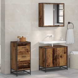 Sonata H Служебен шкаф Старо дърво 35.5 x 35 x 76 см Инженерно дърво - Шкафове, Витрини, Модулни секции