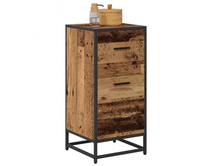 Sonata H Служебен шкаф Старо дърво 35.5 x 35 x 76 см Инженерно дърво