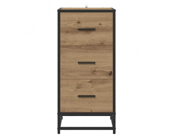 Sonata H Служебен шкаф дъб артизан 35.5 x 35 x 76 см Инженерно дърво