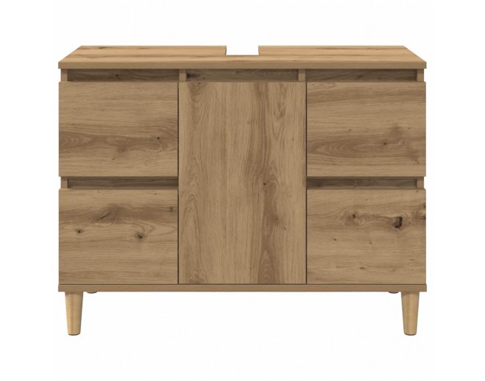 Sonata H Шкаф за мивка Artisan Oak 80x33x60 cm Инженерна дървесина