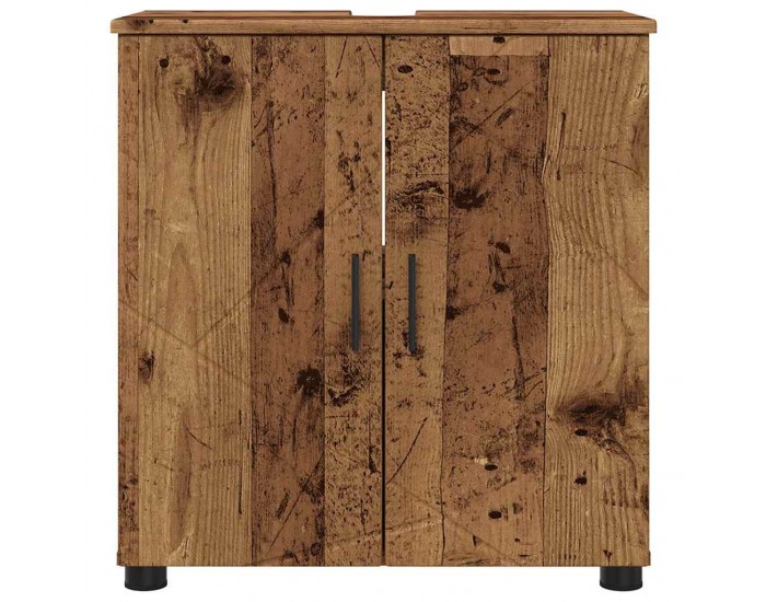 Sonata H Шкаф за баня с рафт Старо дърво 61 x 35 x 64 см Инженерно дърво