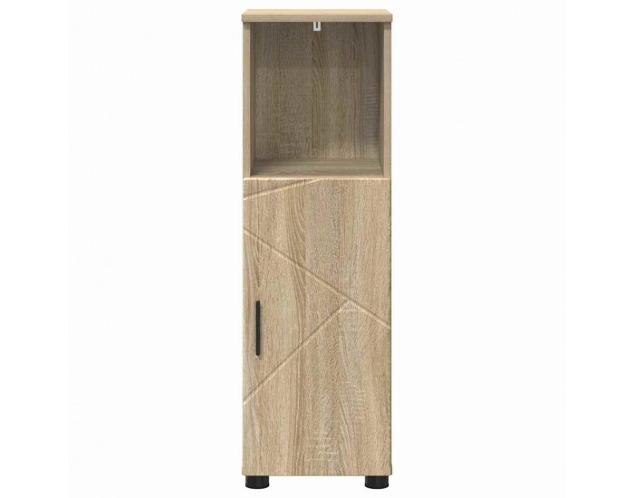 Sonata H Шкаф за баня с рафт дъб сонома 30 x 35 x 95 см Инженерно дърво