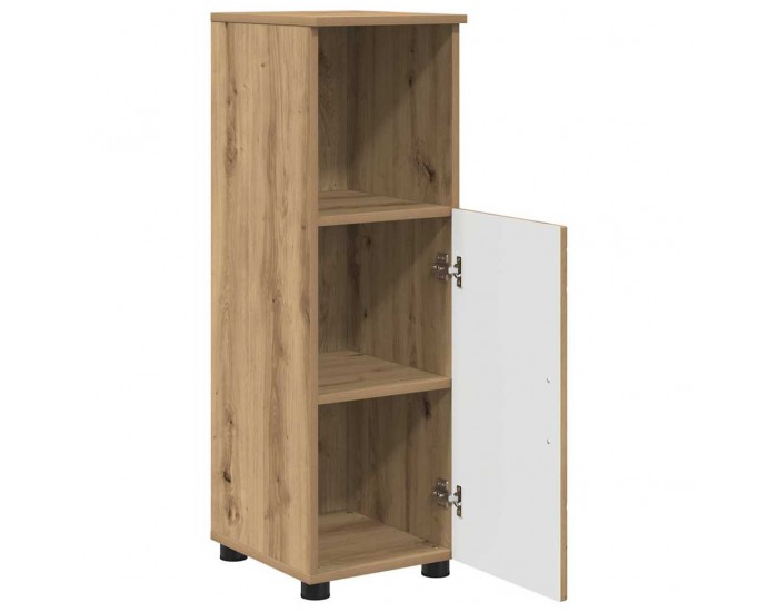 Sonata H Шкаф за баня с рафт дъб артизан 30 x 35 x 95 см Инженерно дърво