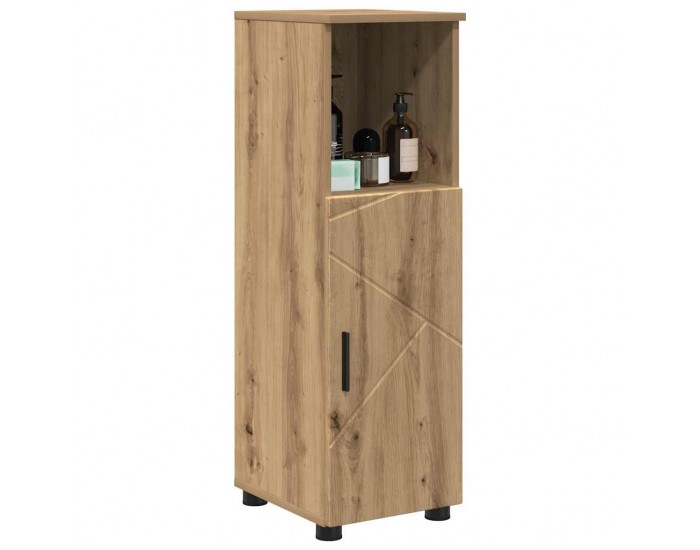 Sonata H Шкаф за баня с рафт дъб артизан 30 x 35 x 95 см Инженерно дърво