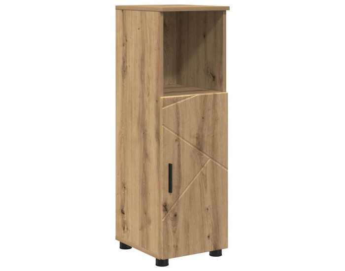 Sonata H Шкаф за баня с рафт дъб артизан 30 x 35 x 95 см Инженерно дърво