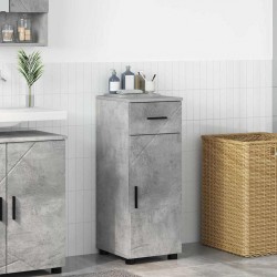 Sonata H Шкаф за баня Бетонно сиво 30 x 35 x 80 см Инженерно дърво - Шкафове за баня