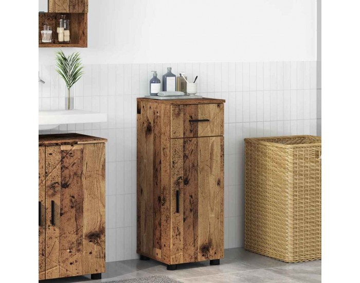 Sonata H Шкаф за баня Старо дърво 30 x 35 x 80 см Инженерно дърво