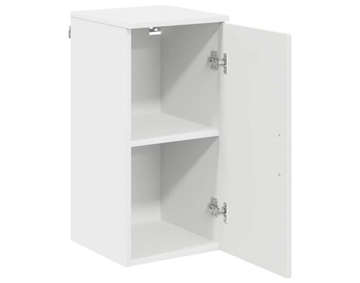 Sonata H Шкаф за баня с врата Бяло 30 x 31.5 x 61 см Инженерно дърво