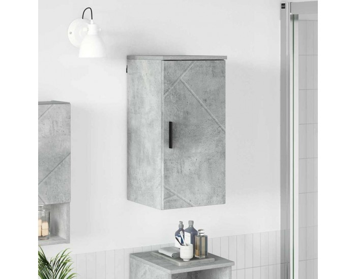 Sonata H Шкаф за баня Бетонно сиво 30 x 31.5 x 61 см Инженерно дърво