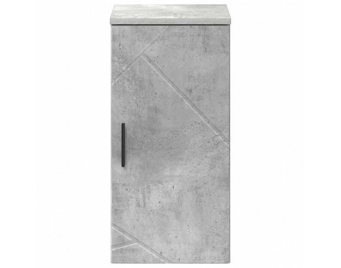 Sonata H Шкаф за баня Бетонно сиво 30 x 31.5 x 61 см Инженерно дърво