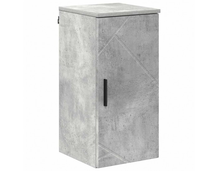 Sonata H Шкаф за баня Бетонно сиво 30 x 31.5 x 61 см Инженерно дърво