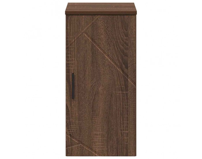 Sonata H Шкаф за баня Кафяв дъб 30 x 31.5 x 61 см Инженерно дърво