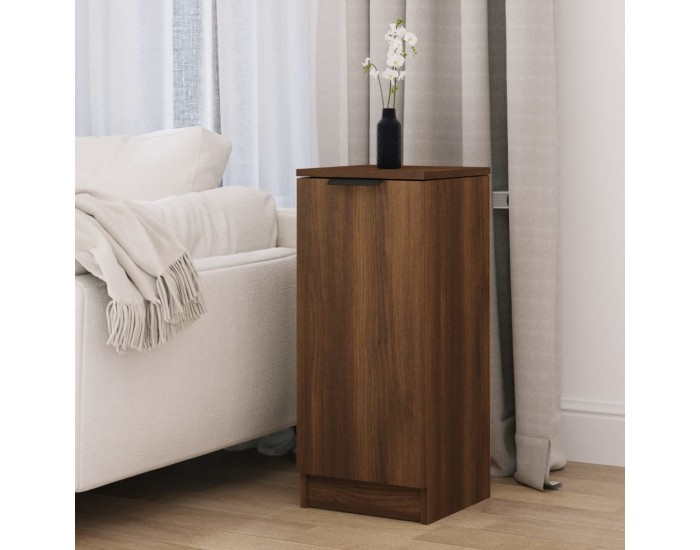 Sonata H Сайдборд, кафяв дъб, 30x30x70 см, инженерно дърво