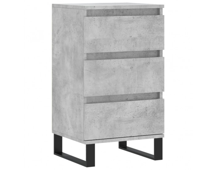 Sonata H Бюфет бетонно сив 40x35x70 см инженерно дърво