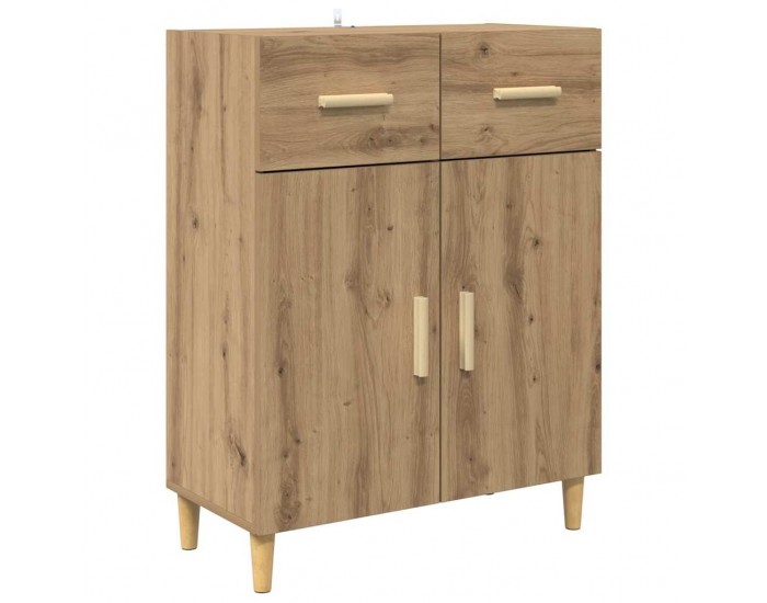 Sonata H Служебен шкаф дъб артизан 34 x 69.5 x 89 см Инженерно дърво