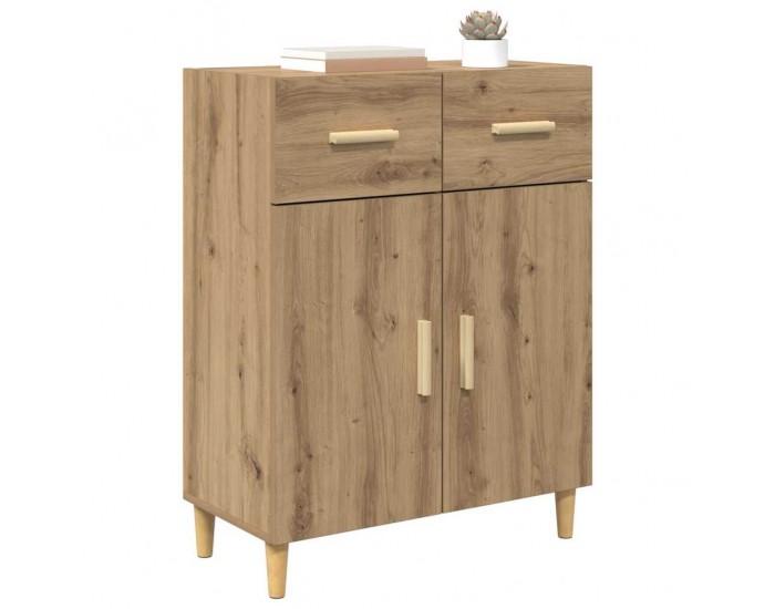 Sonata H Служебен шкаф дъб артизан 34 x 69.5 x 89 см Инженерно дърво