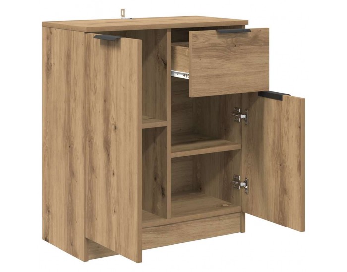 Sonata H Служебен шкаф дъб артизан 60 x 30 x 70 см Инженерно дърво