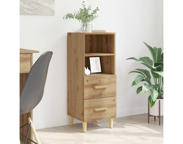 Sonata H Служебен шкаф дъб артизан 34 x 34.5 x 90 см Инженерно дърво