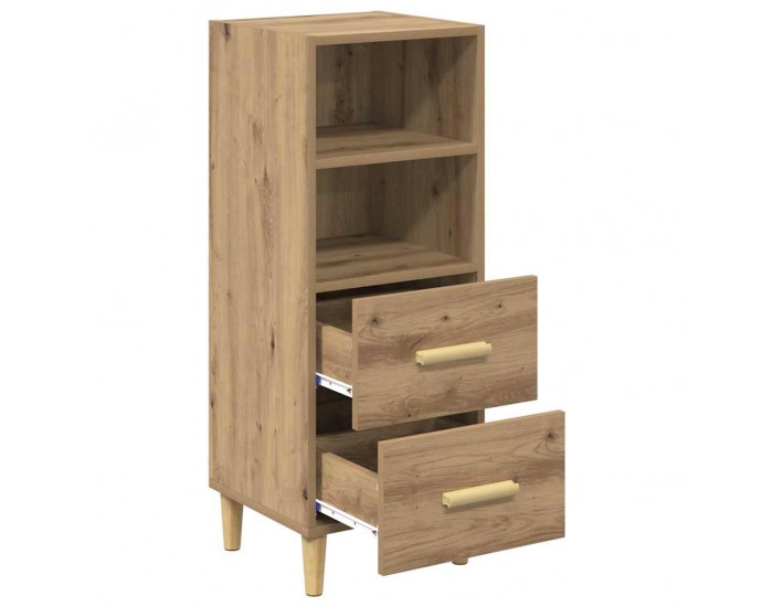 Sonata H Служебен шкаф дъб артизан 34 x 34.5 x 90 см Инженерно дърво