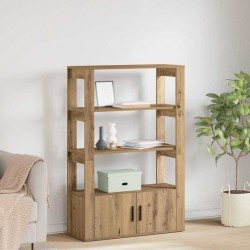 Sonata H Служебен шкаф дъб артизан 30 x 80 x 119.5 см Инженерно дърво - Шкафове, Витрини, Модулни секции