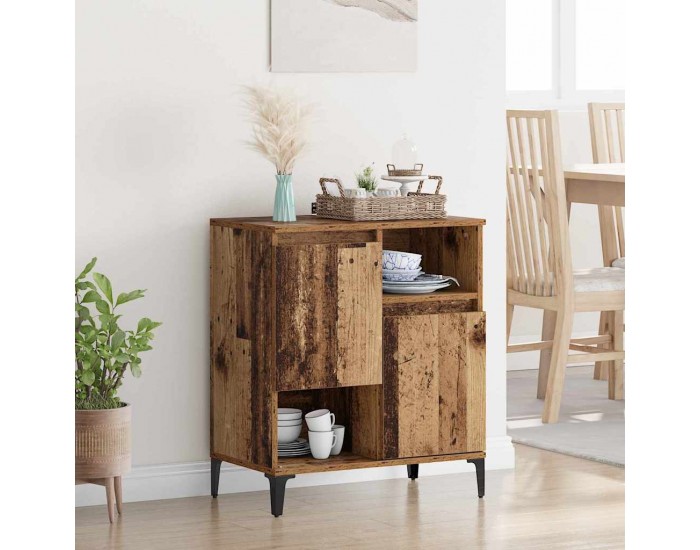 Sonata H Служебен шкаф Старо дърво 60 x 35 x 70 cm Инженерно дърво