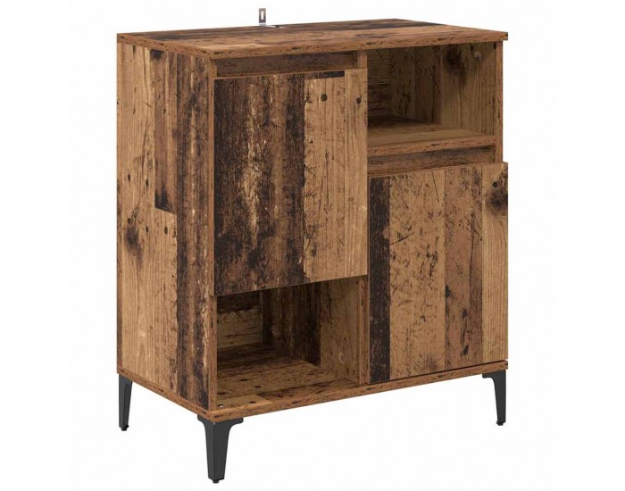 Sonata H Служебен шкаф Старо дърво 60 x 35 x 70 cm Инженерно дърво