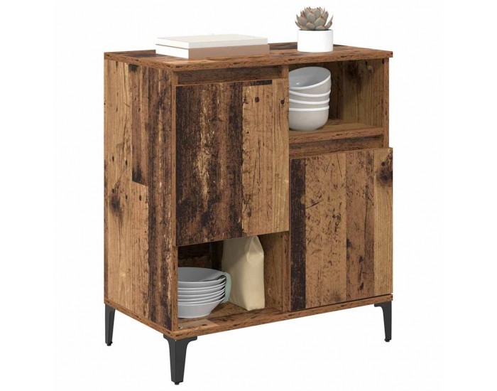 Sonata H Служебен шкаф Старо дърво 60 x 35 x 70 cm Инженерно дърво