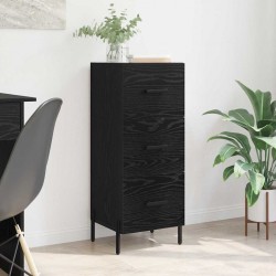 Sonata H Служебен шкаф Черен дъб 34 x 34.5 x 90 см Инженерно дърво - Дневна