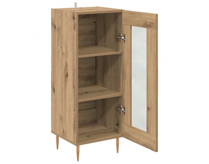 Sonata H Служебен шкаф дъб артизан 34 x 34.5 x 90 см Инженерно дърво