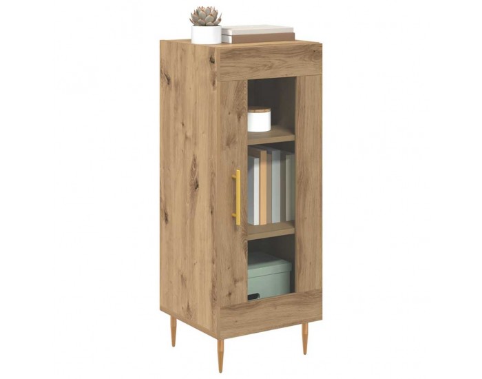 Sonata H Служебен шкаф дъб артизан 34 x 34.5 x 90 см Инженерно дърво