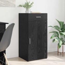 Sonata H Служебен шкаф Черен дъб 42.5 x 40 x 93 см Инженерно дърво - Дневна