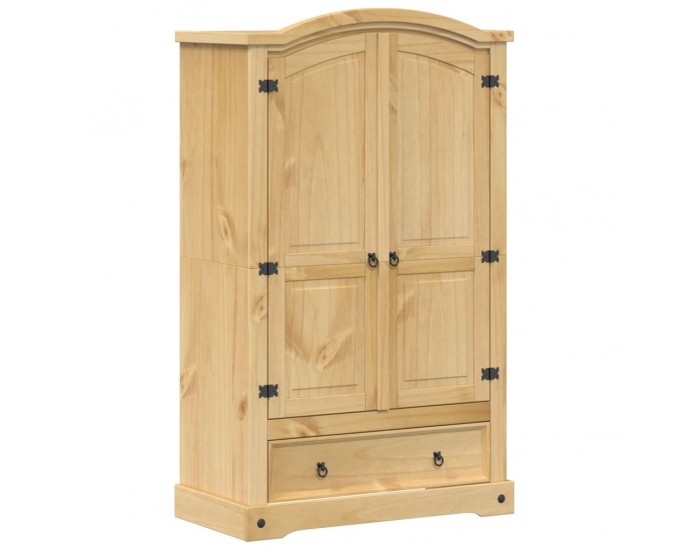 Sonata H Гардероб Corona 101x52x170 см, масивна дървесина, бор