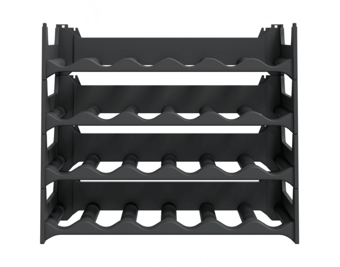 Sonata H Поставка за вино за 24 бутилки PP с възможност за подреждане