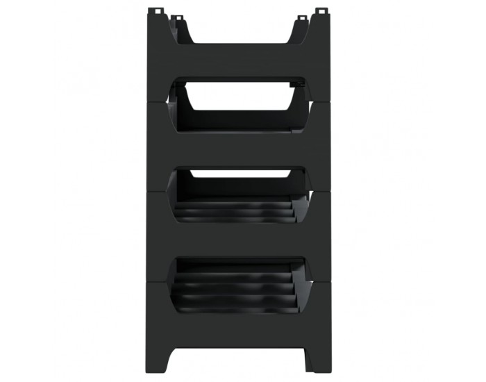 Sonata H Поставка за вино за 24 бутилки PP с възможност за подреждане