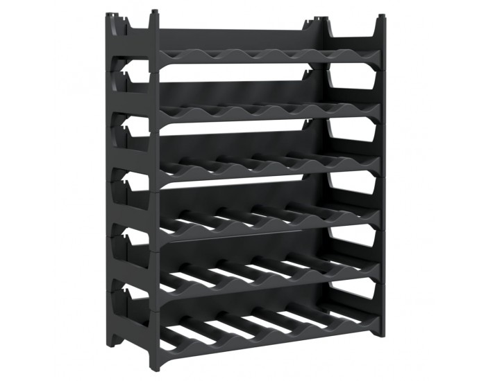 Sonata H Поставка за вино за 24 бутилки PP с възможност за подреждане