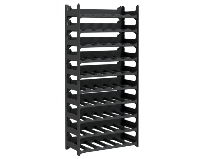 Sonata H Поставка за вино за 60 бутилки PP с възможност за подреждане