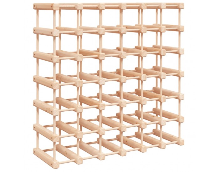 Sonata H Поставка за вино за 42 бутилки 68,5x23x68,5 см бор масив