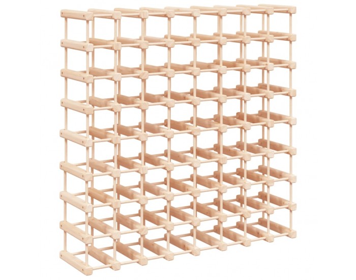 Sonata H Поставка за вино за 72 бутилки 90,5x23x90,5 см бор масив