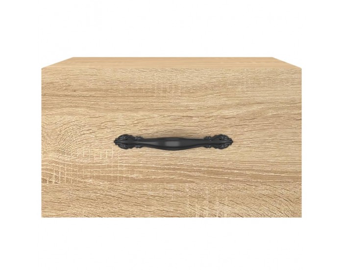 Sonata H Нощно шкафче за стенен монтаж, сонома дъб, 35x35x20 см