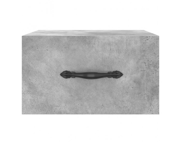 Sonata H Нощно шкафче за стенен монтаж, бяло, 35x35x20 см