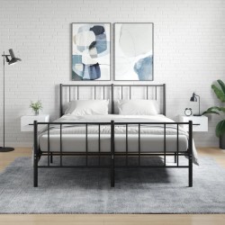 Sonata H Нощни шкафчета за стенен монтаж, 2 бр, бели, 35x35x20 см - Гардероби