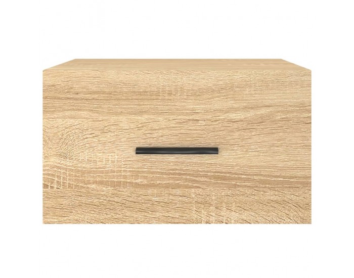 Sonata H Нощно шкафче за стенен монтаж, сонома дъб, 35x35x20 см
