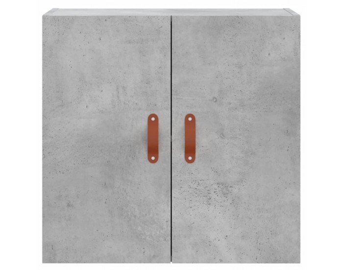 Sonata H Стенен шкаф, бетонно сив, 60x31x60 см, инженерно дърво