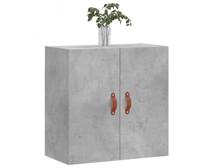Sonata H Стенен шкаф, бетонно сив, 60x31x60 см, инженерно дърво