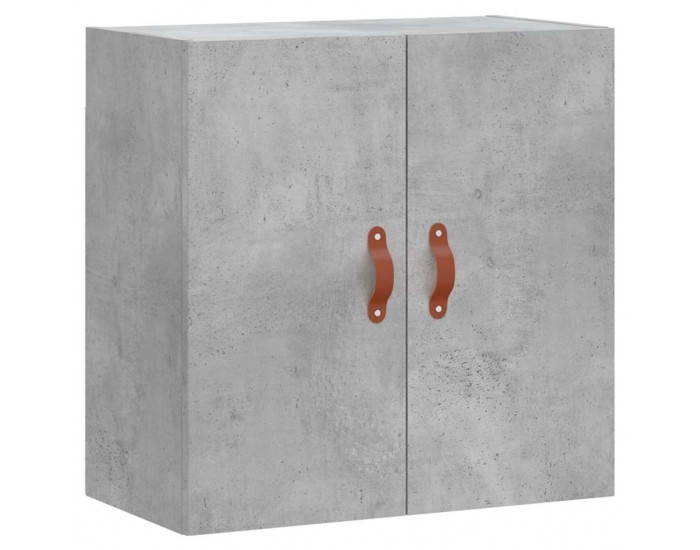 Sonata H Стенен шкаф, бетонно сив, 60x31x60 см, инженерно дърво
